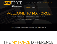 Tablet Screenshot of mxforce.com